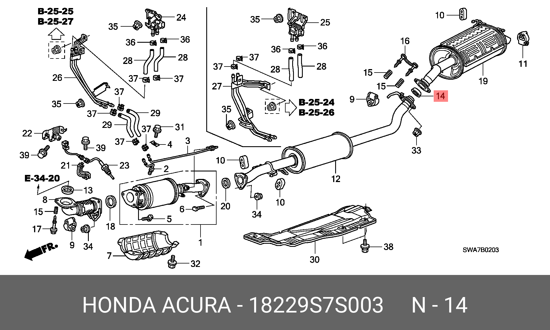 Хонда срв резонатор. Honda CRV 3 система выхлопа. Honda CR-V 1 схема выхлопной системы. Honda CRV 3 глушитель схема. Выхлопная система Хонда rd1.