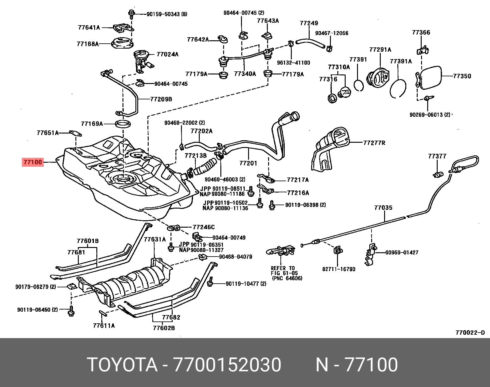 7700152030 TOYOTA -
