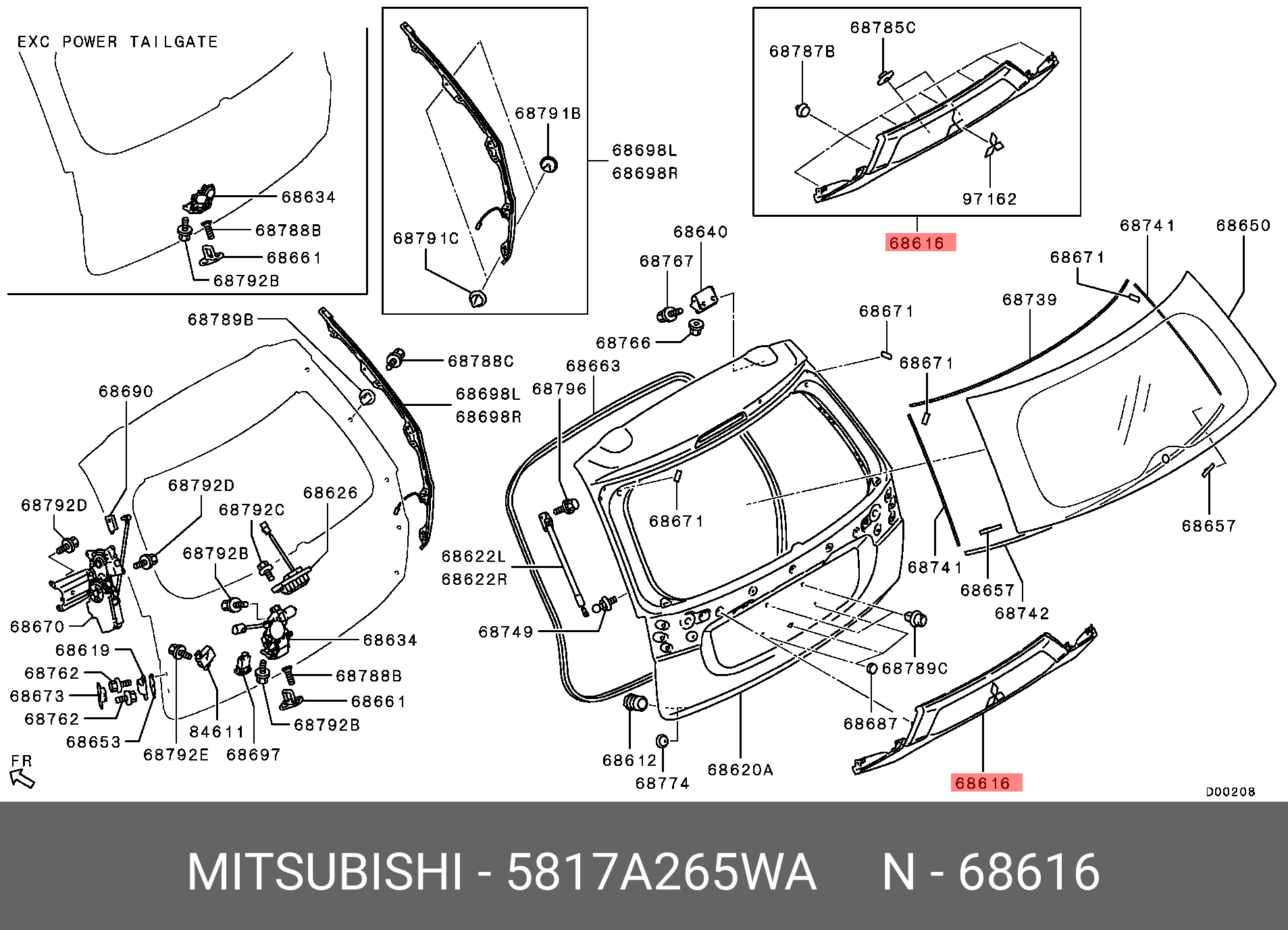 5817A265WA MITSUBISHI 