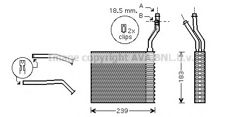 FDA6364 AVA Теплообменник