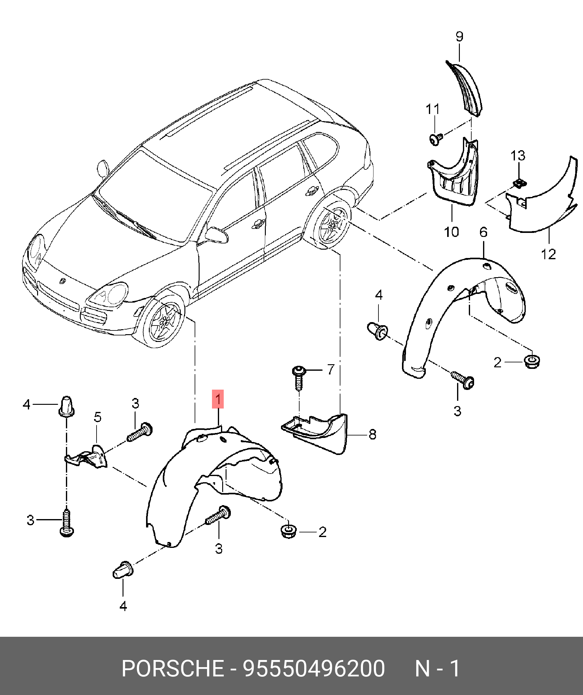 95550496200 PORSCHE 