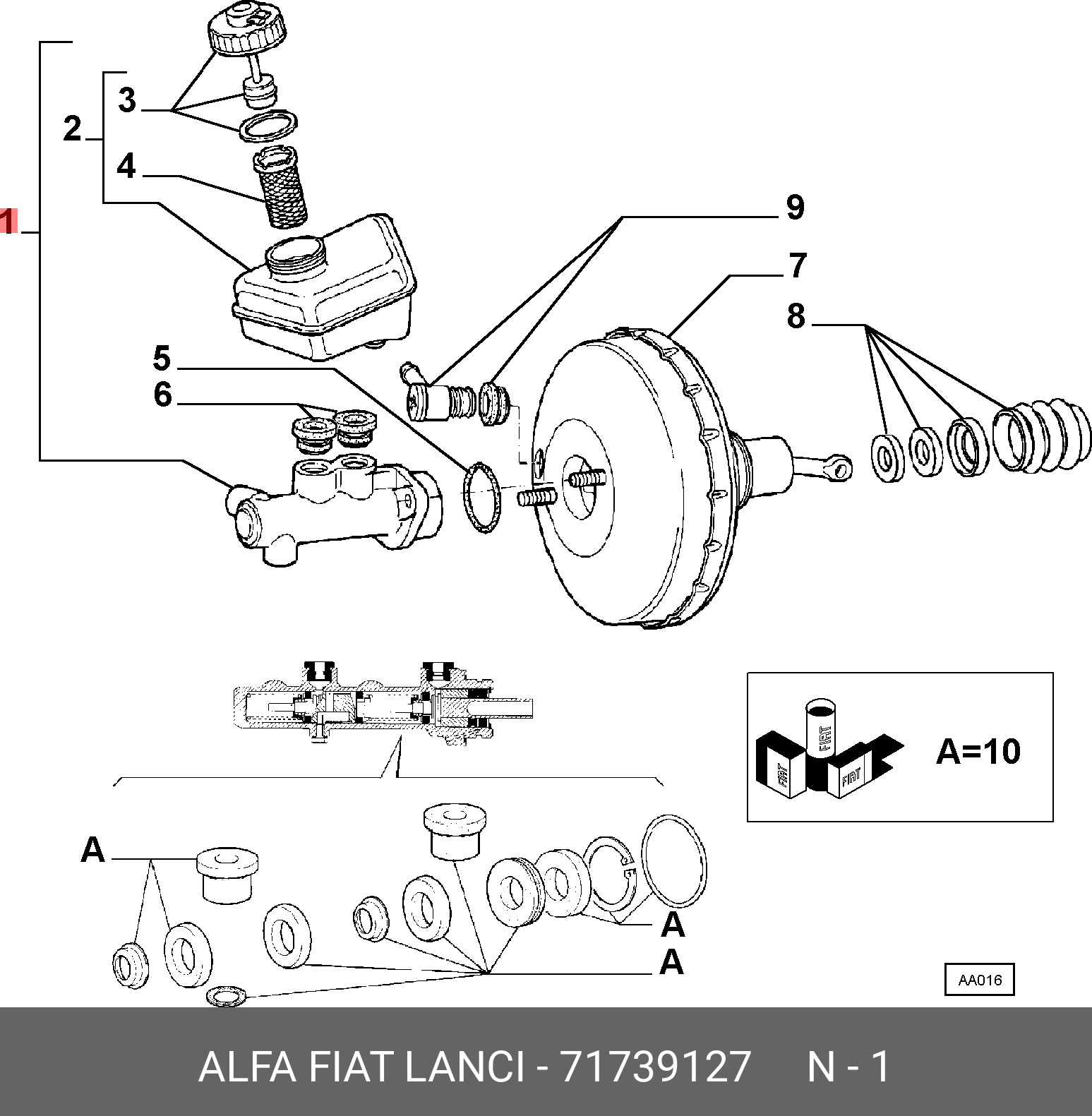 0071739127 FIAT/ALFA/LANCIA 