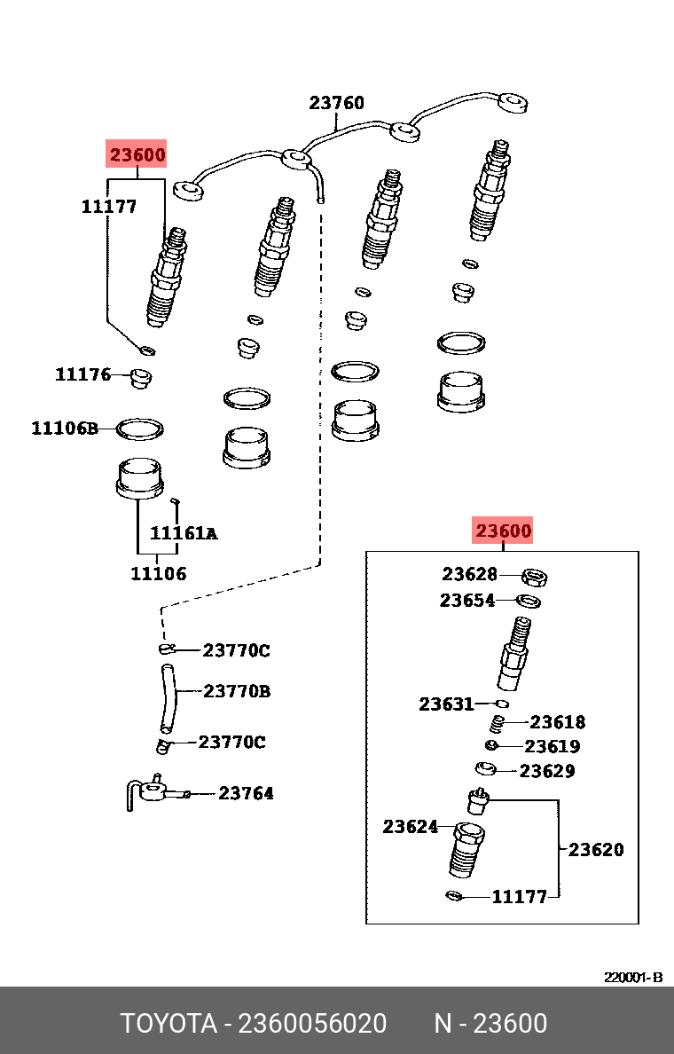 2360056020 TOYOTA 