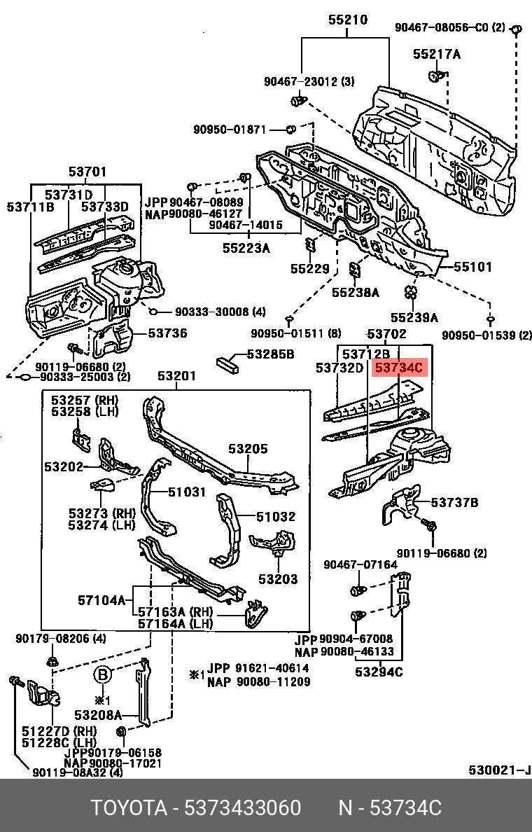 5373433060 TOYOTA -