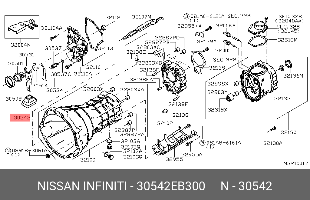 30542EB300 NISSAN -