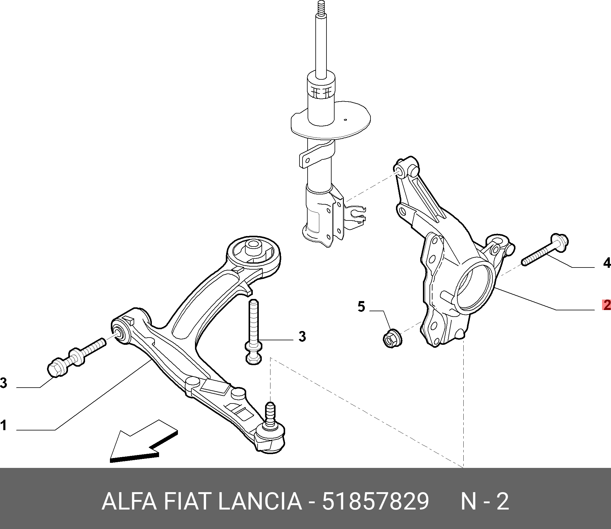 Ремкомплект Задних Рычагов Фиат Лянча Купить