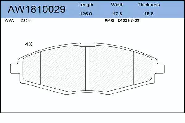 AW1810029 AYWIPARTS Прочее