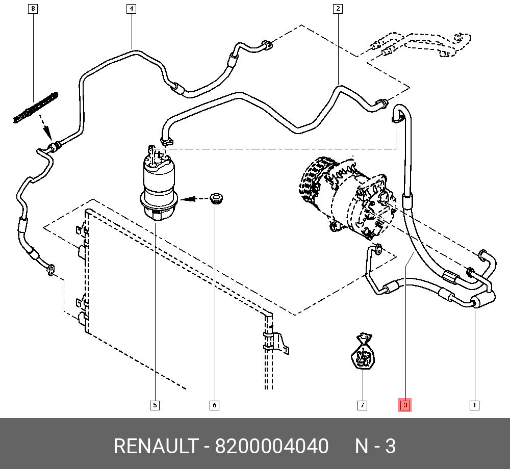 8200004040 RENAULT 
