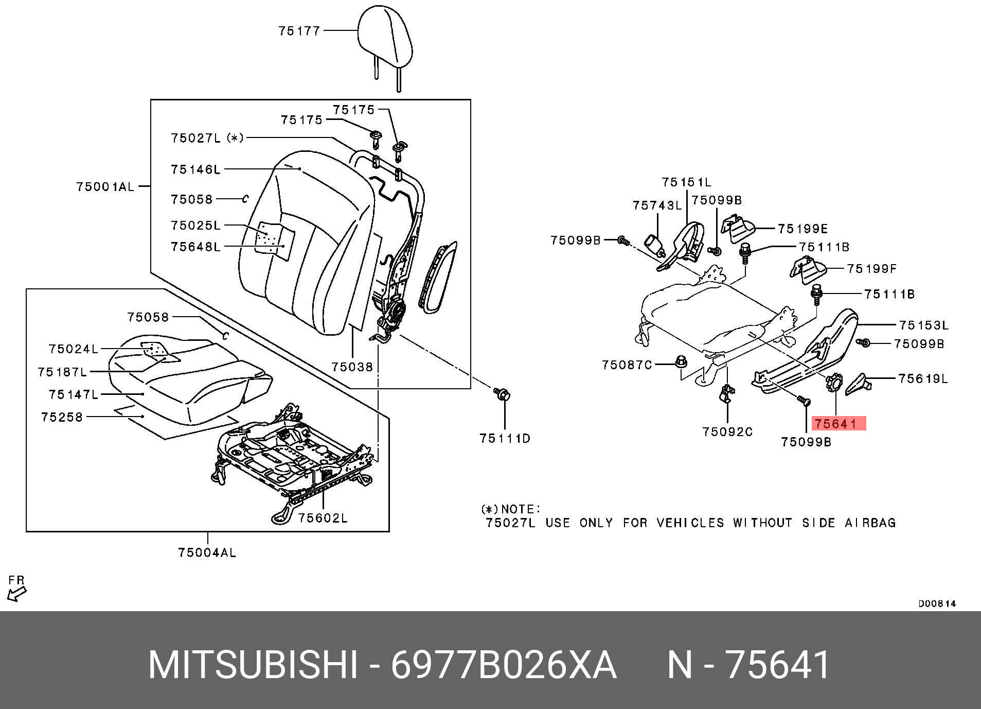 6977B026XA MITSUBISHI 