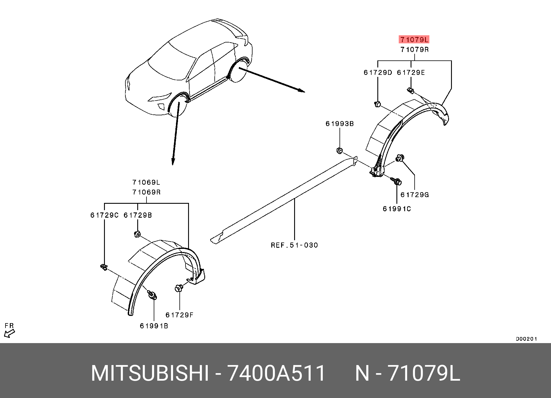 7400A511 MITSUBISHI 