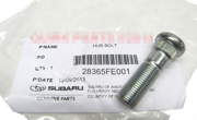 28365FE001 SUBARU БОЛТ С ШЕСТИГРАННОЙ ГОЛОВКОЙ