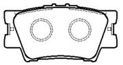 HP5178 HSB Колодки тормозные