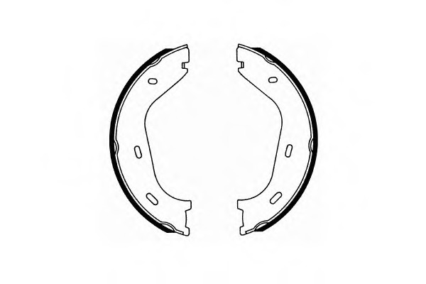 SS515 SCT Колодки торм.DRUM