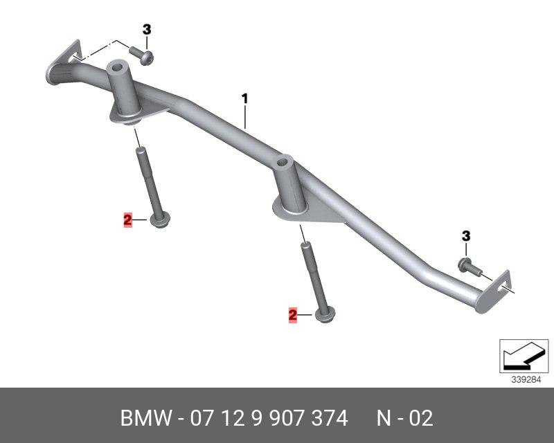 07129907374 BMW Болт крепления