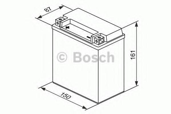 0092M60220 BOSCH Стартерная аккумуляторная батарея