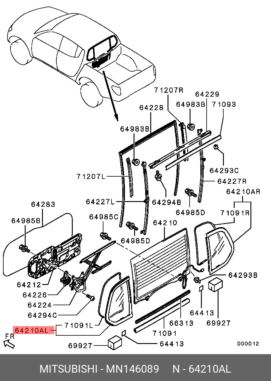 MN146089 MITSUBISHI 