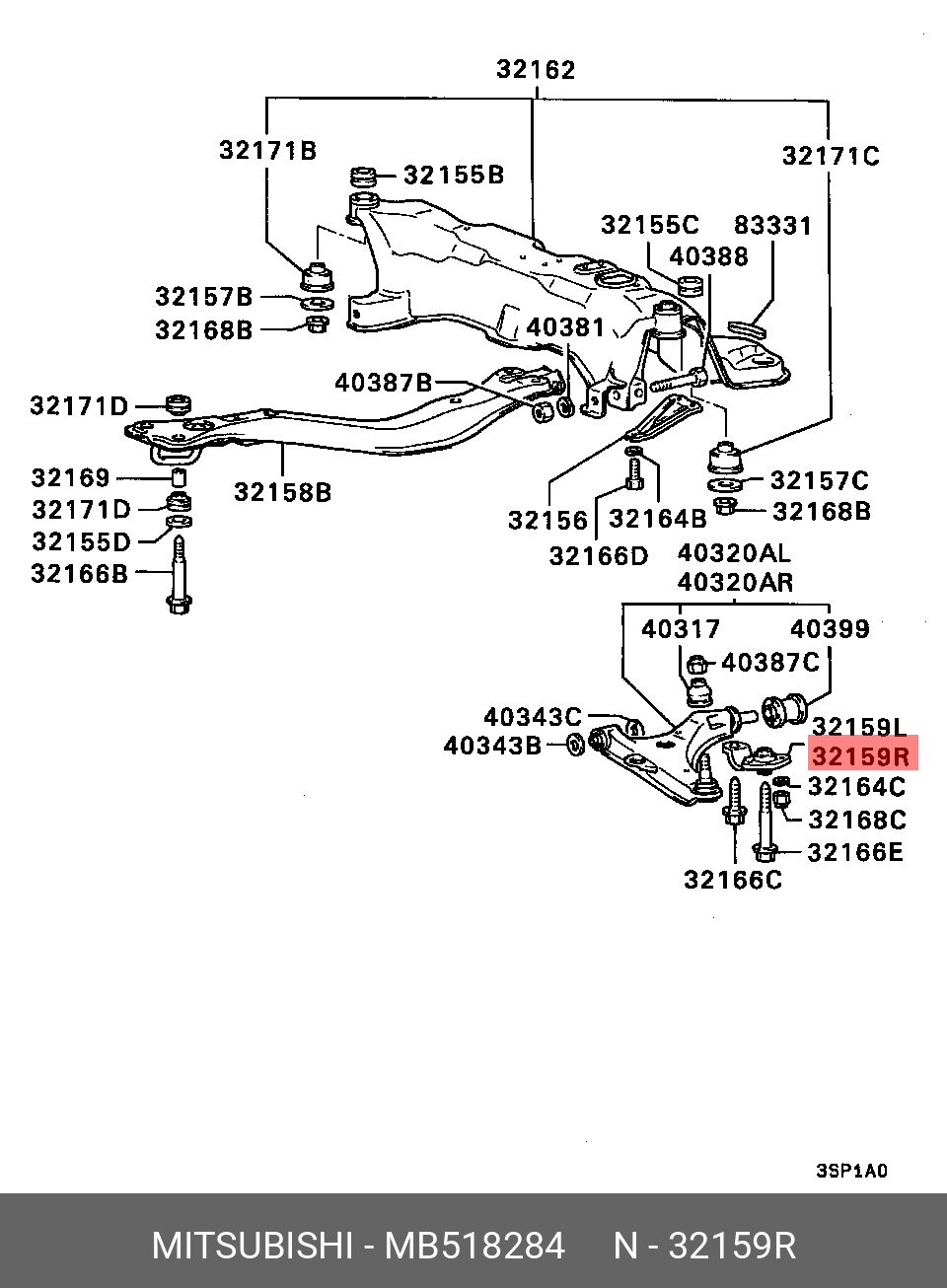 MB518284 MITSUBISHI -