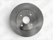 OEM0245DT O.E.M. Диск тормозной передний Toyota Yaris 1999-2005