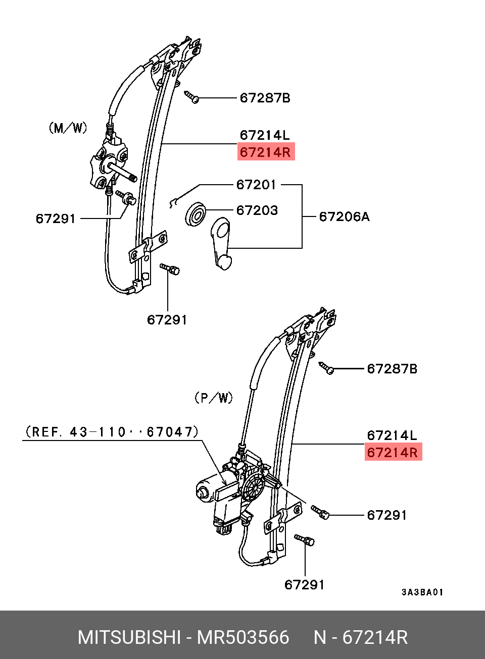 MR503566 MITSUBISHI -