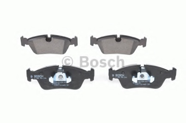 0986494096 BOSCH Комплект тормозных колодок, дисковый тормоз
