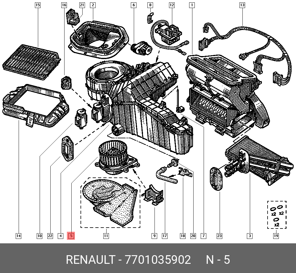 146. Замена испарителя, профилактика климы. - Renault Safrane, 2,2 л, 1996 года 