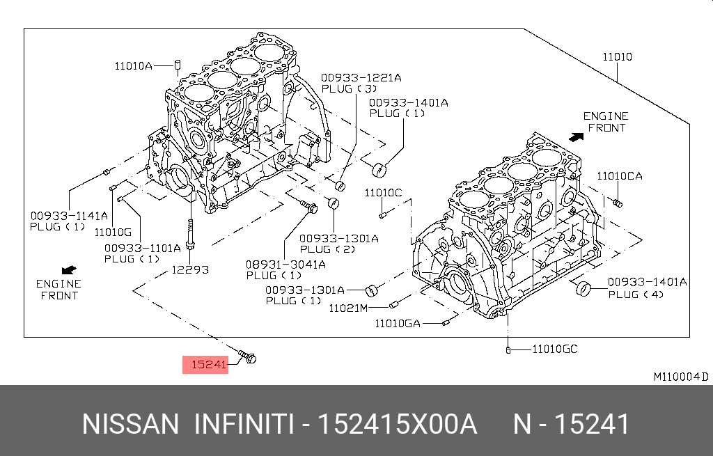 152415X00A NISSAN 