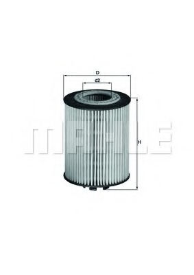 OX1731D KNECHT Фильтр масляный