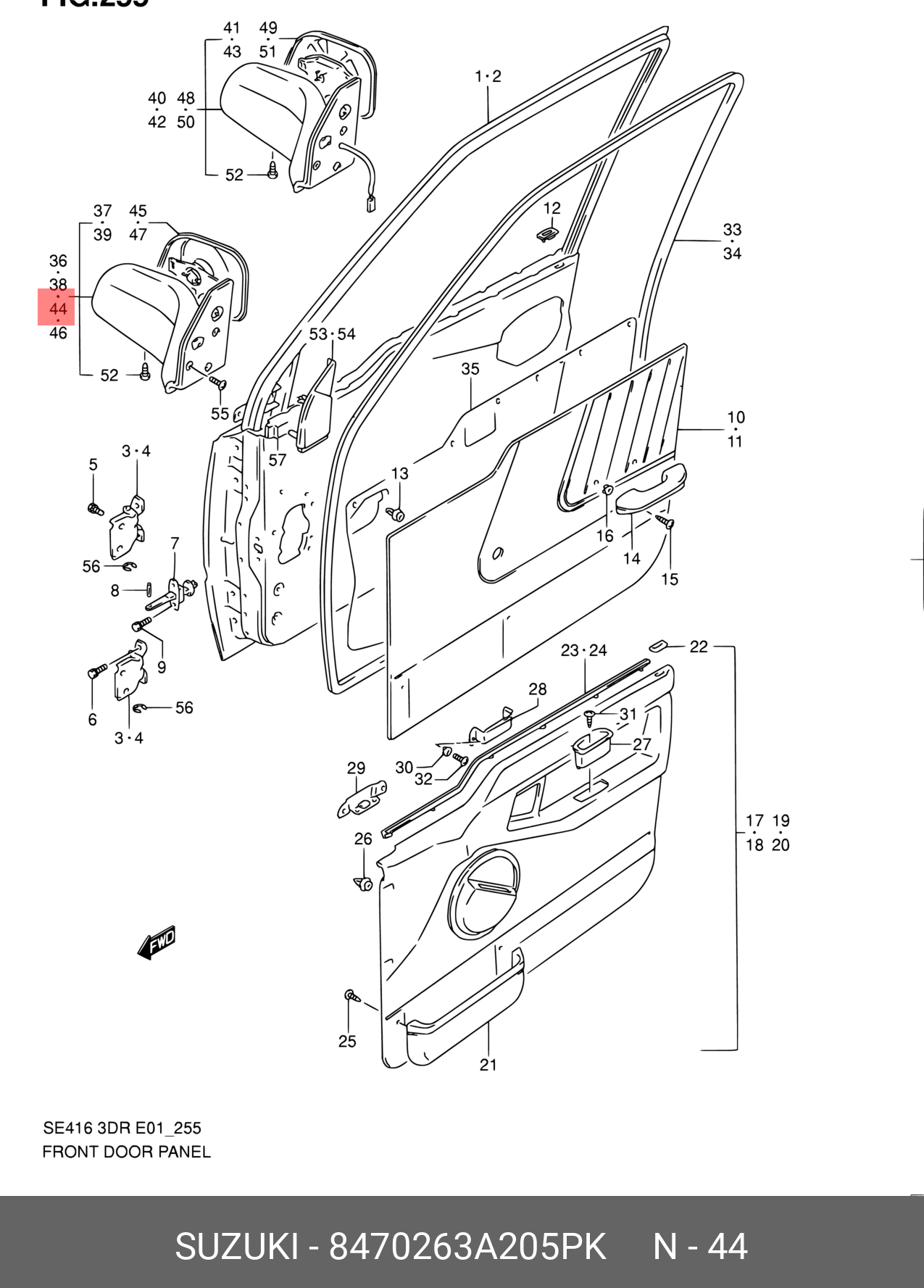 8470263A205PK SUZUKI -
