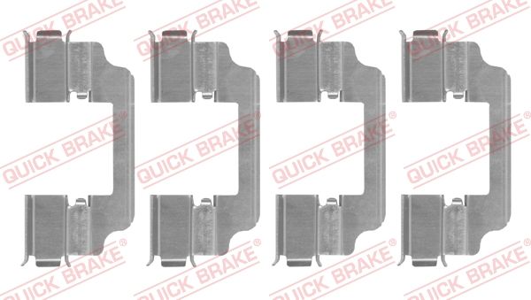 1090154 OJD (QUICK BRAKE) Колодки тормозные (ремкомплект)