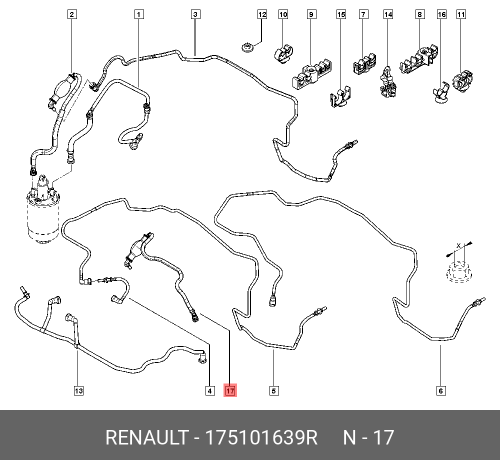 175101639R RENAULT -