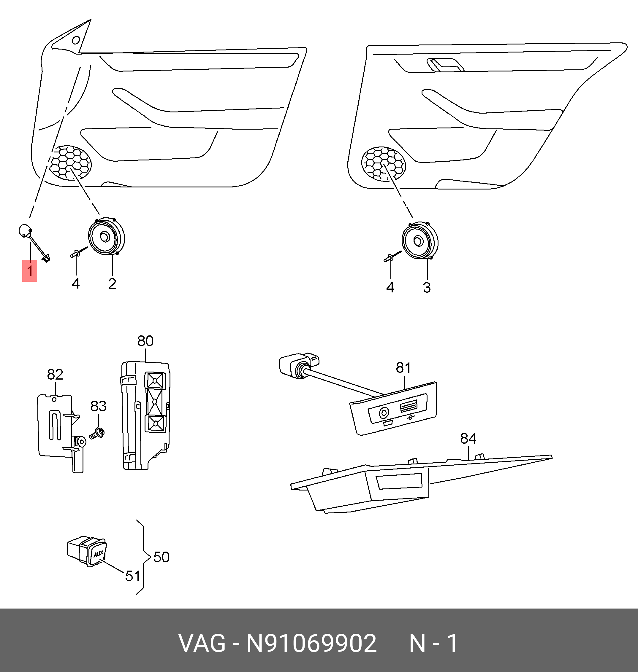 N91069902 VAG Винт со скр.цил.гол.,внут.TORX