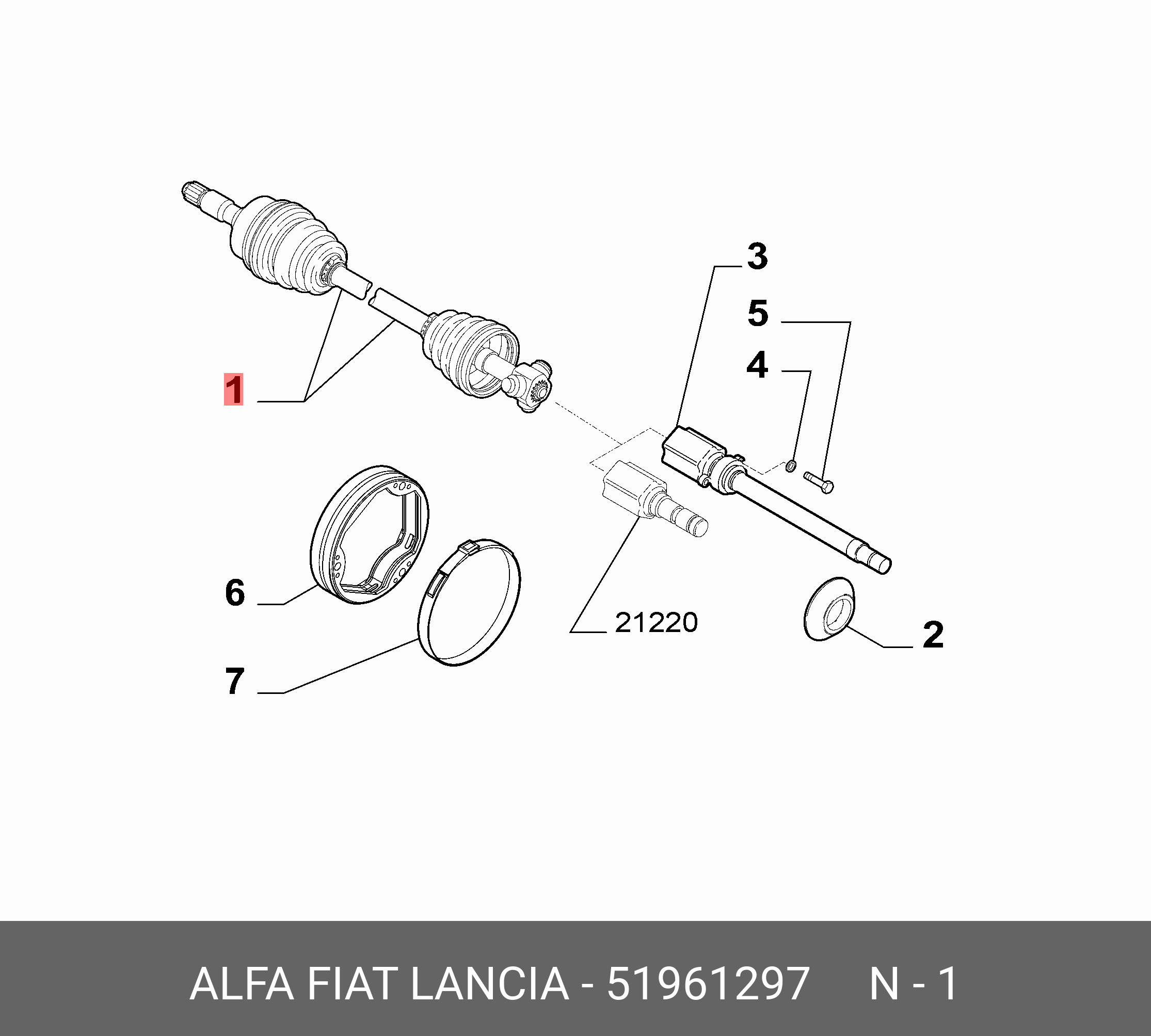 51961297 FIAT/ALFA/LANCIA -