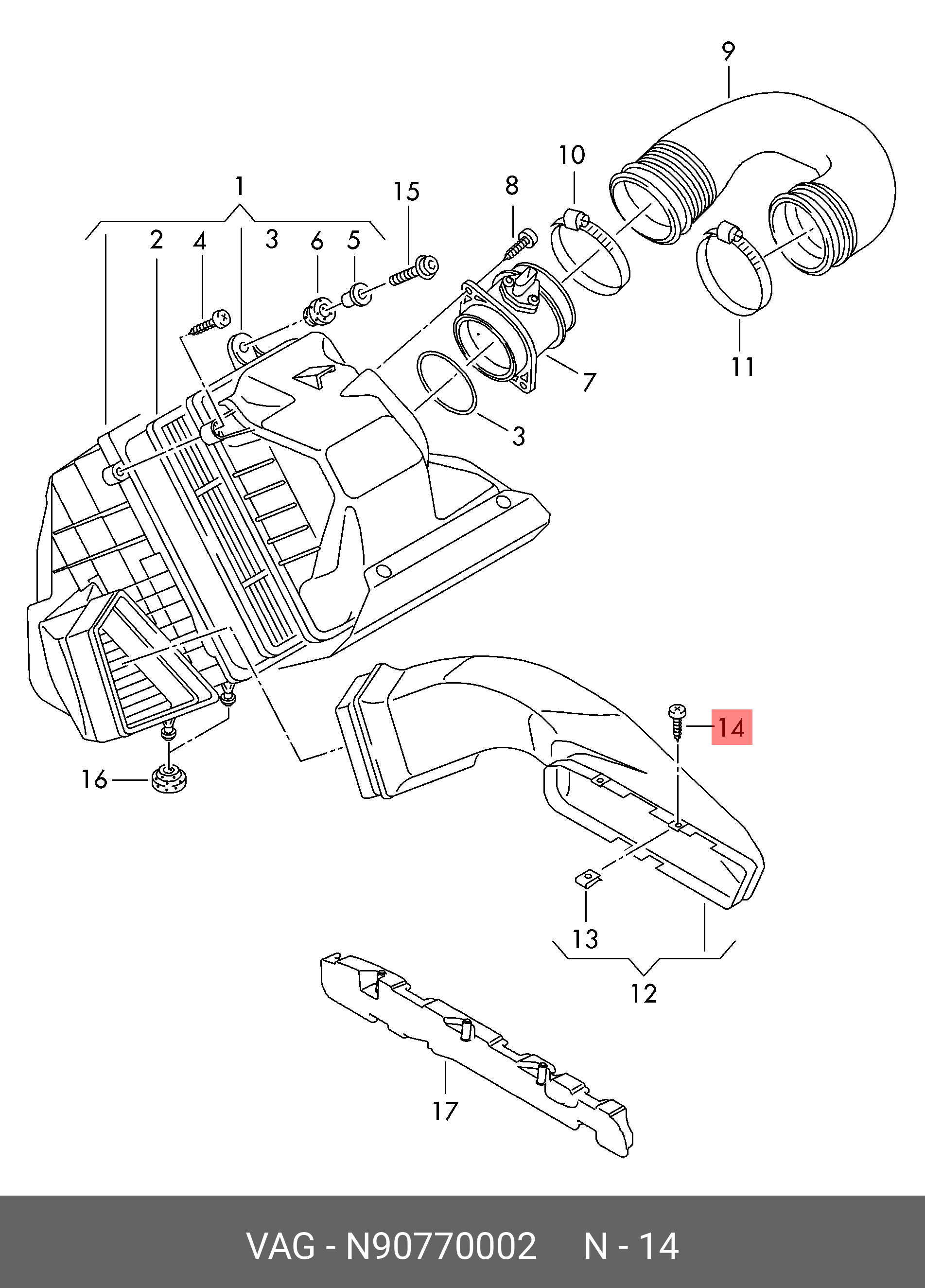 N90770002 VAG -