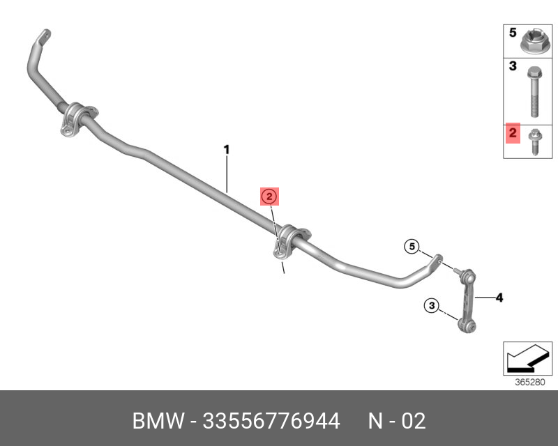 33556776944 BMW Винт (саморез),SCHRAUBE SELBSTSCHNEIDEND,Sparepart