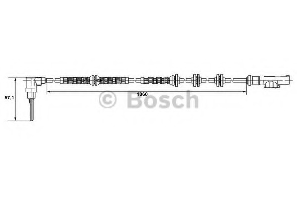 0265007685 BOSCH Датчик абс
