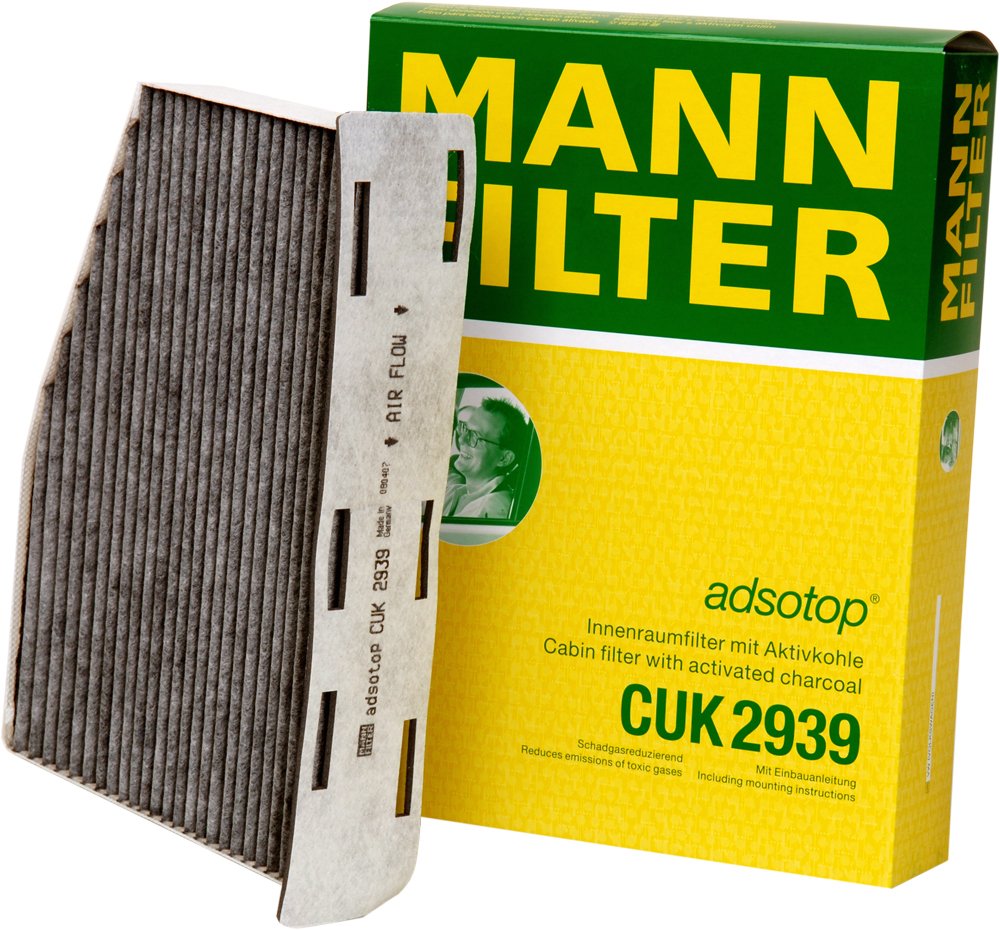 Фильтр, воздух во внутренном пространстве MANN-FILTER (CHINA) CUK2939