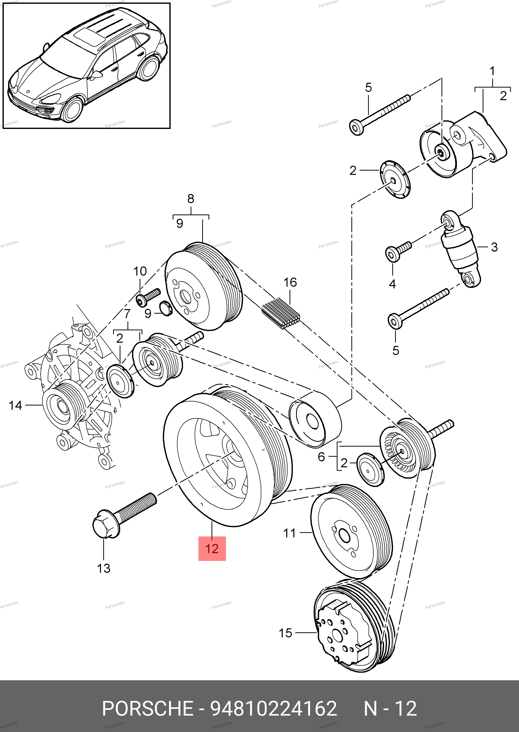 94810224162 PORSCHE -