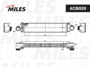 ACIB009 MILES Интеркулер