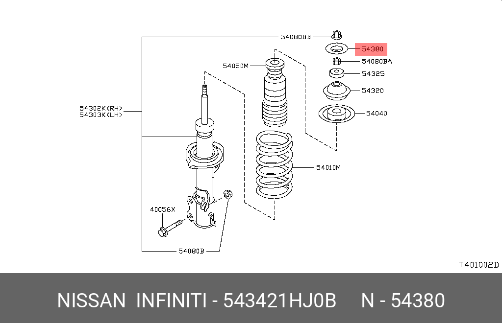 543421HJ0B NISSAN -