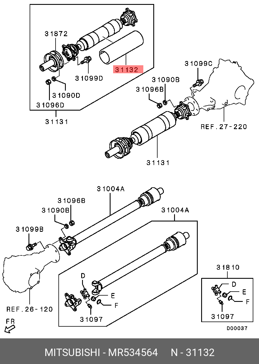 MR534564 MITSUBISHI -