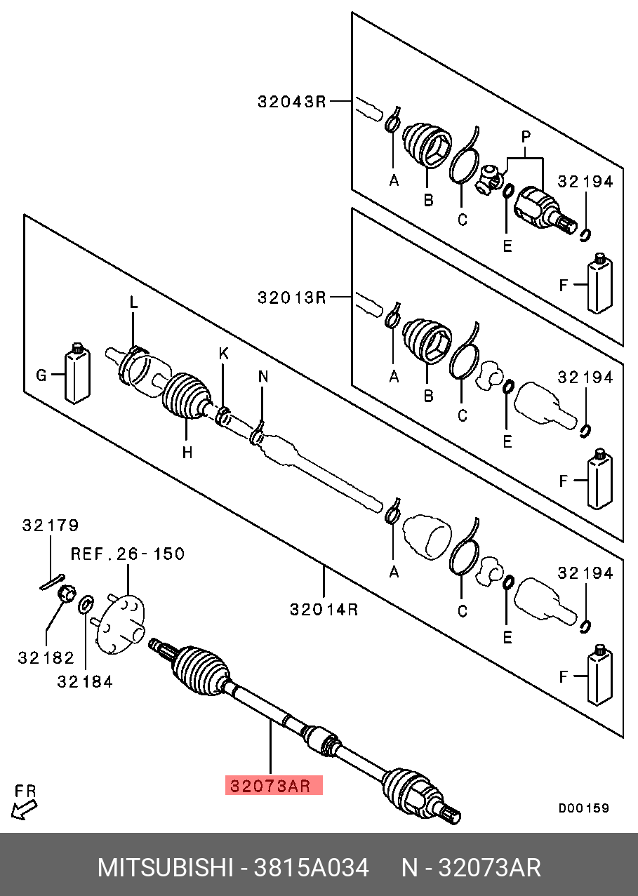 3815A034 MITSUBISHI 