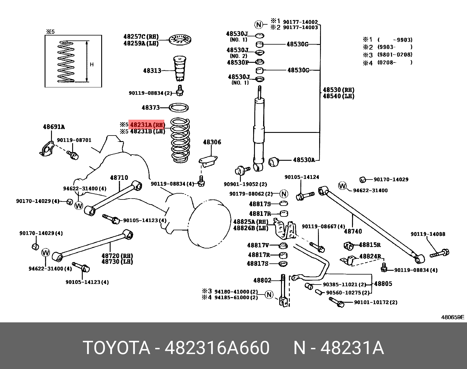 482316A660 TOYOTA 