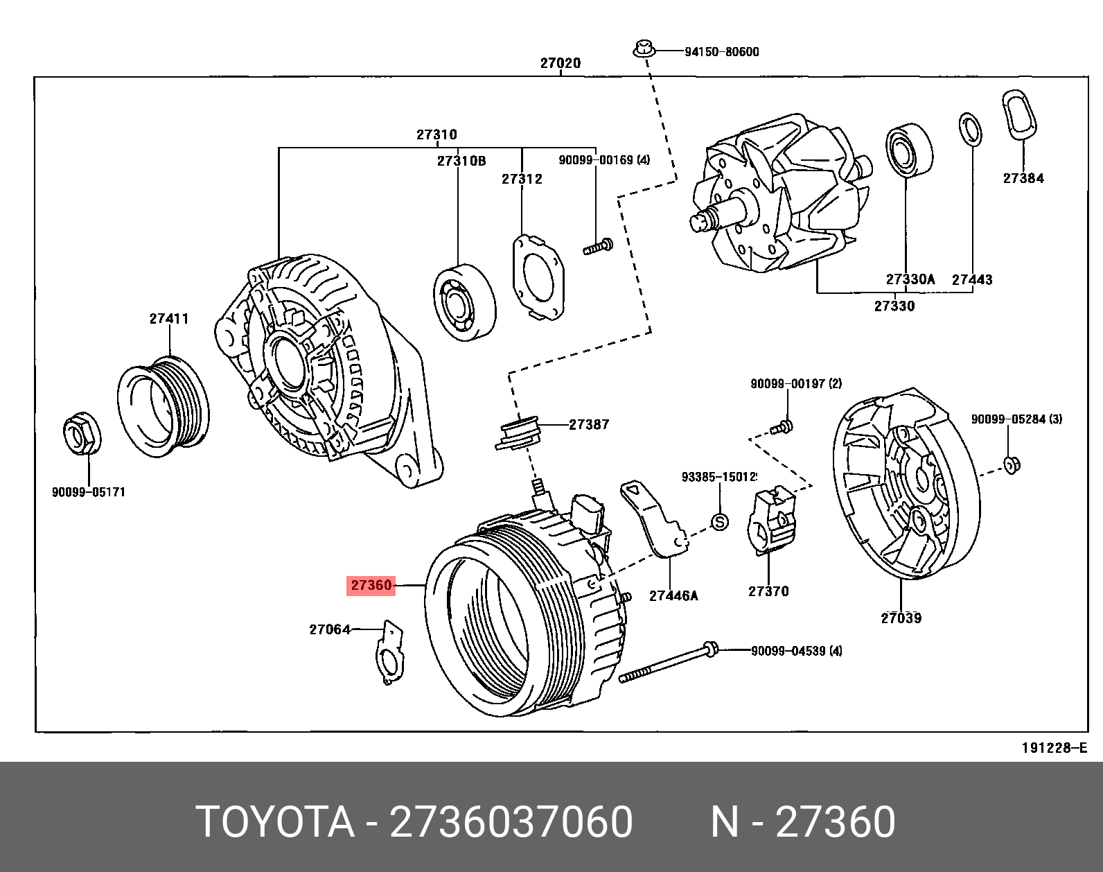 2736037060 TOYOTA 