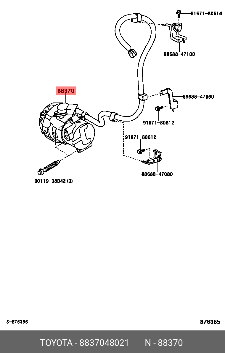 8837048021 TOYOTA -