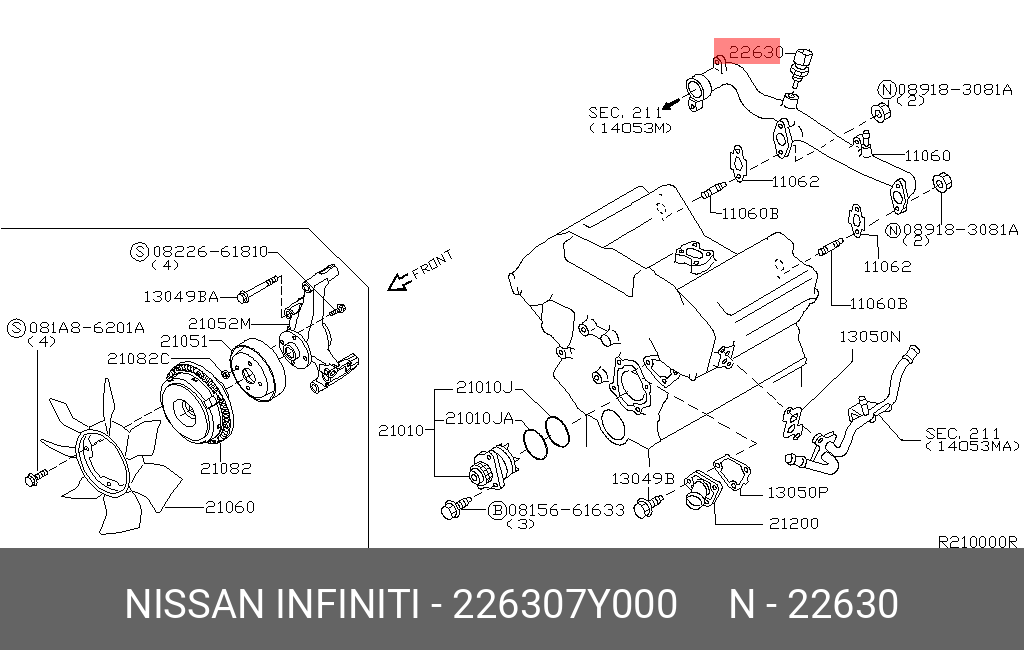 226307Y000 NISSAN -