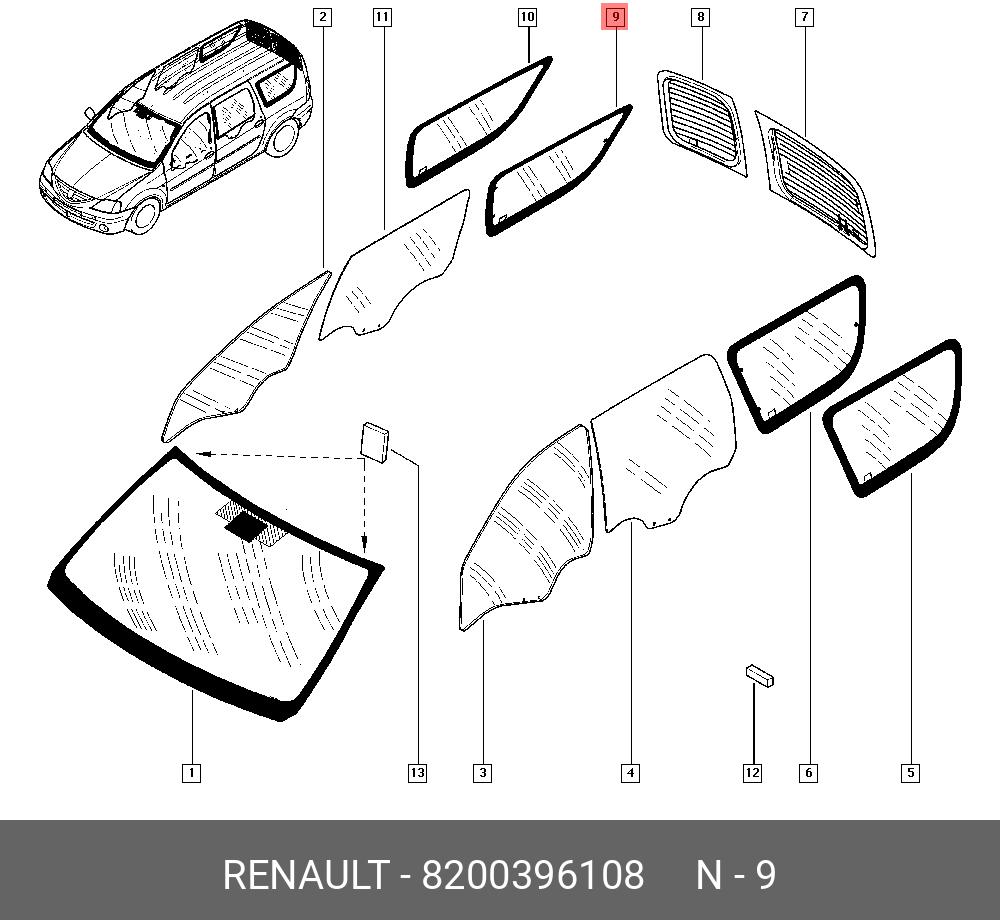 8200396108 RENAULT 