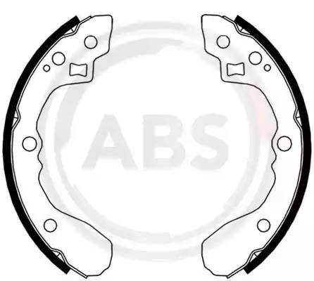 9188 ABS Комплект тормозных колодок