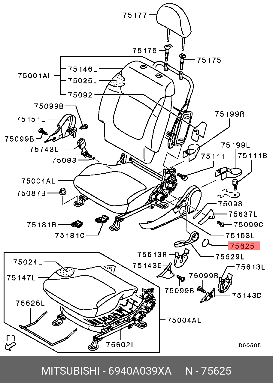 6940A039XA MITSUBISHI 