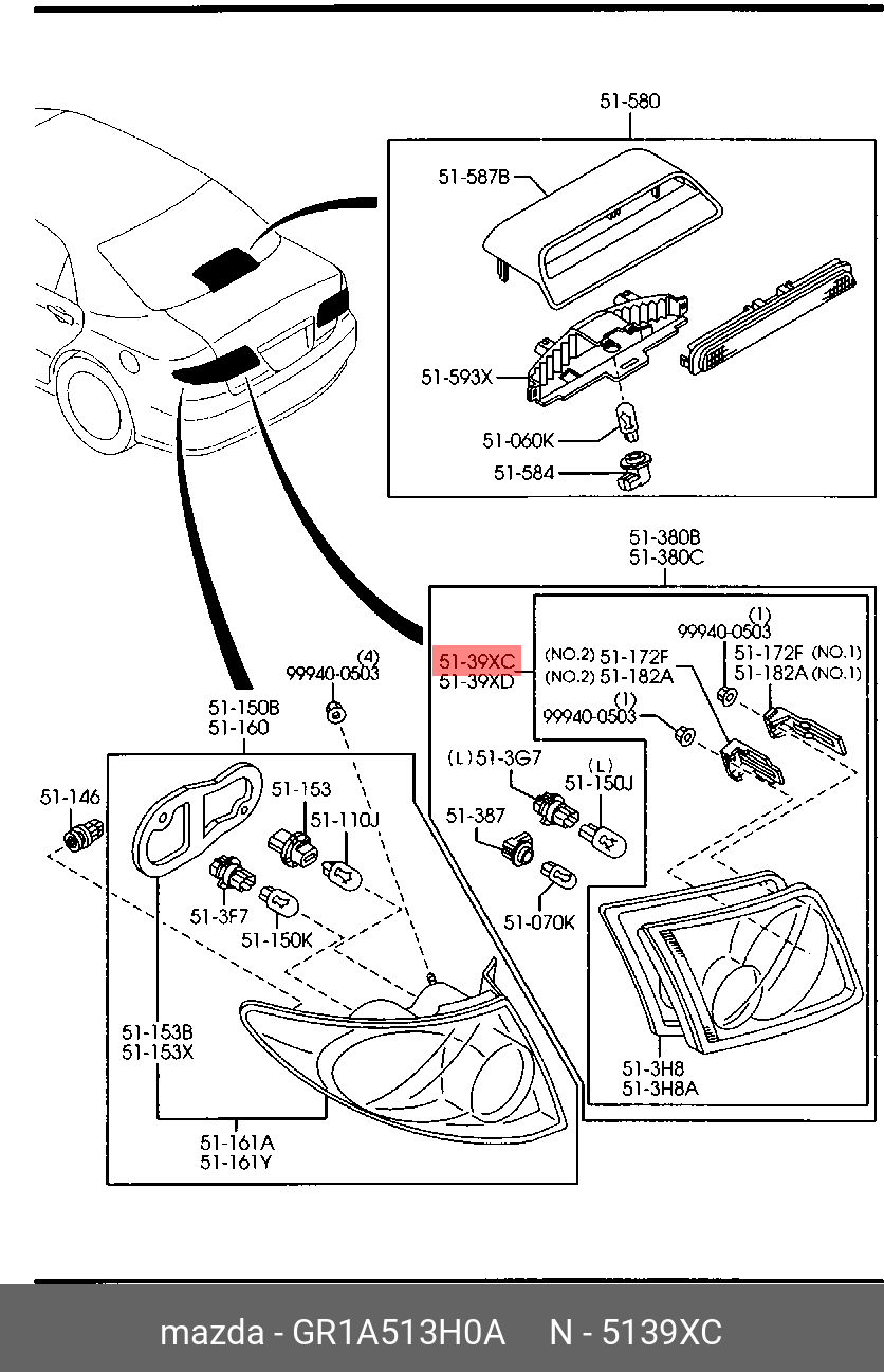 GR1A513H0A MAZDA -