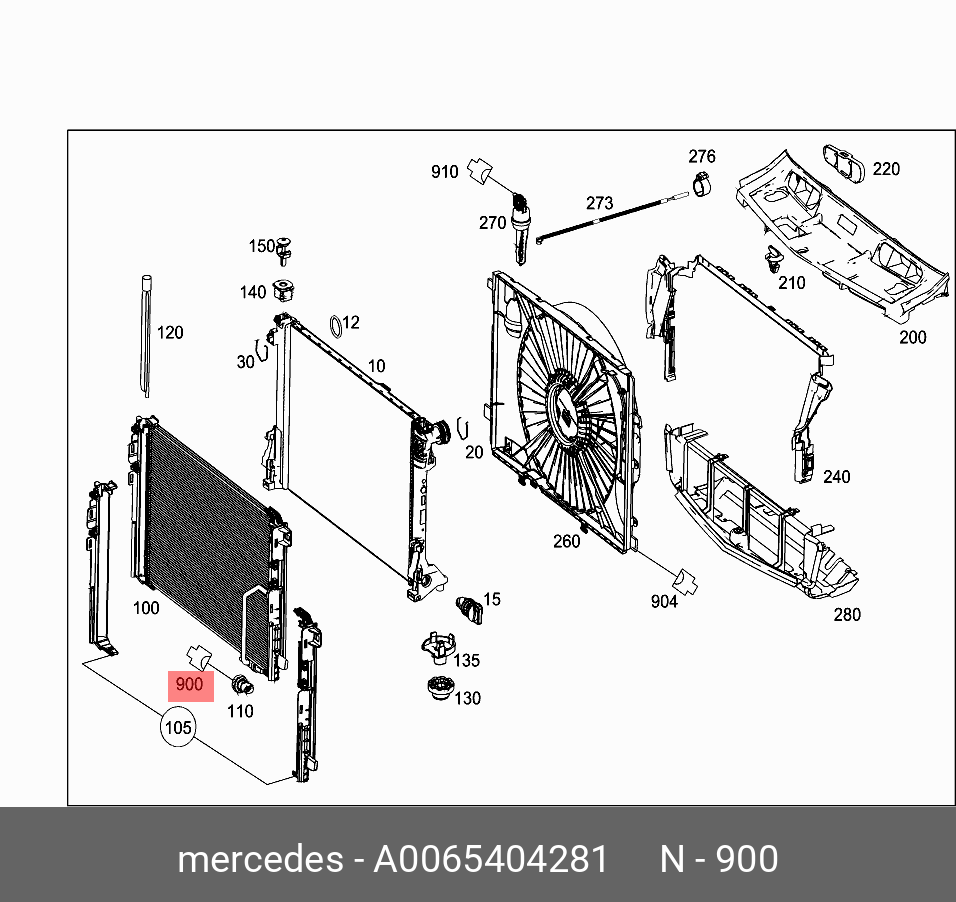 A0065404281 MERCEDES-BENZ КОРПУС РАЗЪЁМА ЭЛЕКТРИЧЕСКОГО